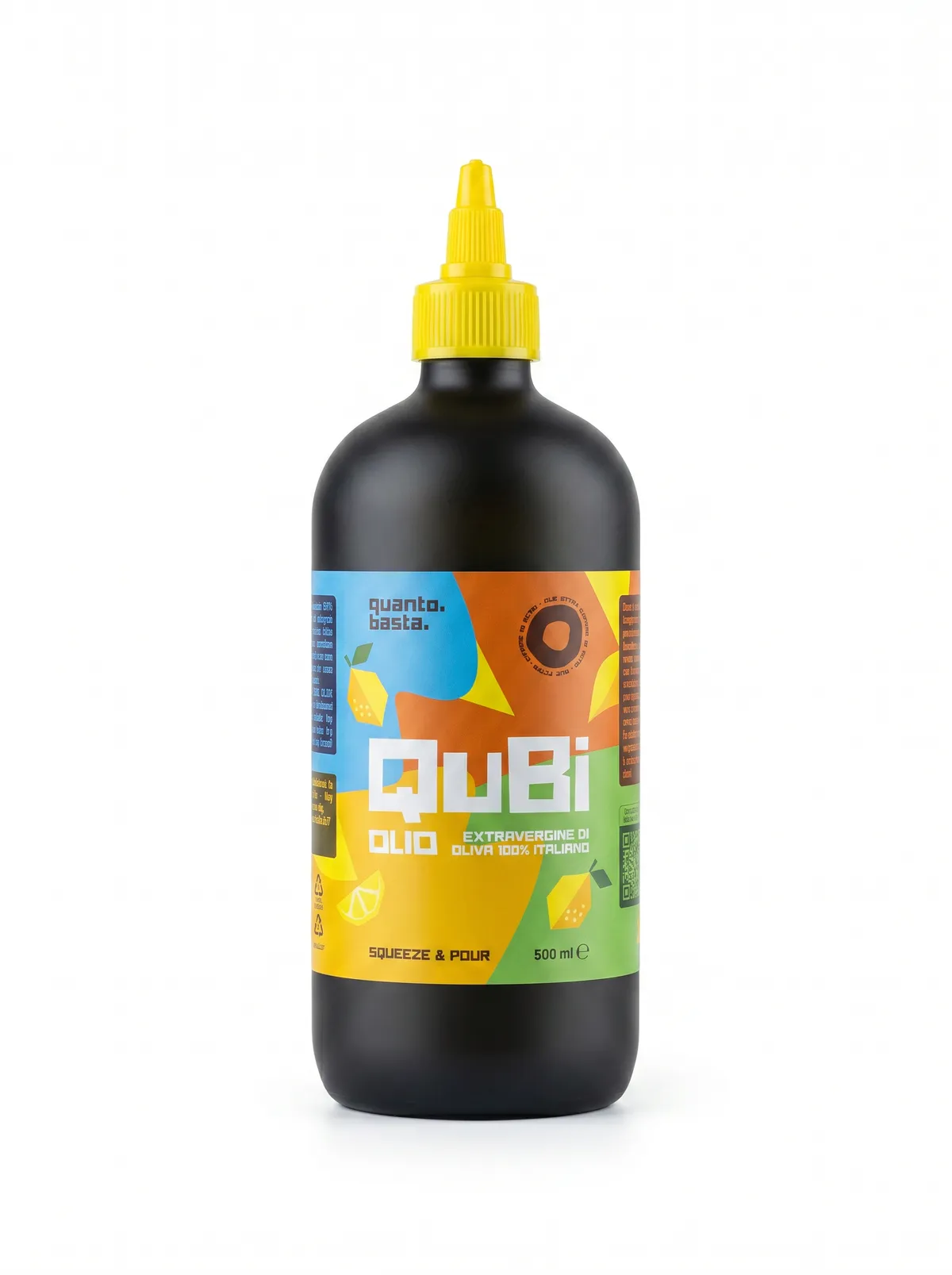 QuBi Limone — Olio aromatizzato al limone 250ml