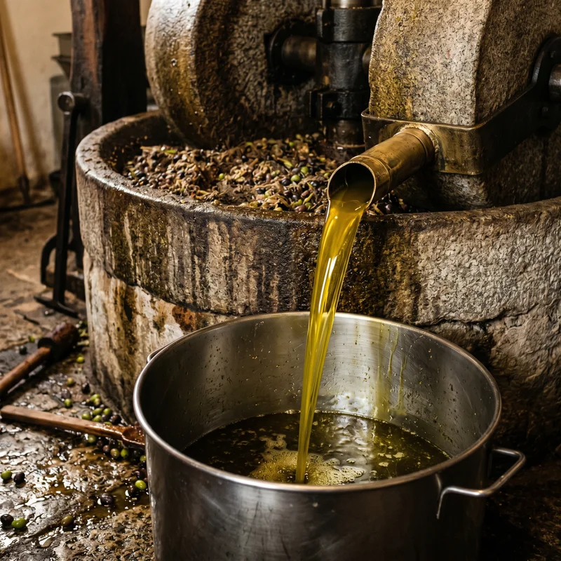 Olio extravergine spremitura a freddo